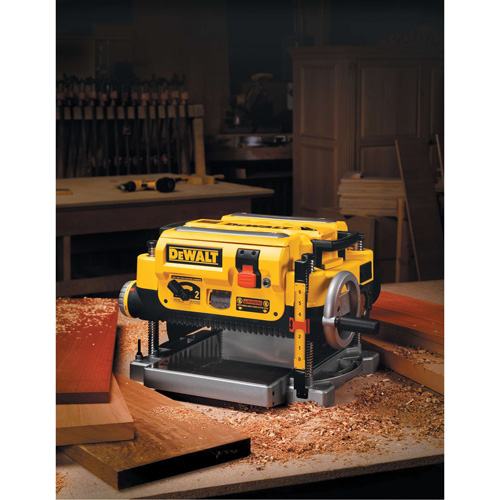2-Speed Thickness Planer, 19-3/4" W x 22-1/2" L x 13-1/2" H, 20000 RPM No Load Speed Meunier Outillage Industriel