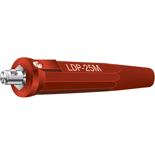 CONNECTEUR MACH TYP DINSE LDP25M ROUGE Meunier Outillage Industriel