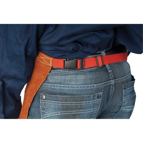 Tablier en cuir, Taille, 24" lo, Lava Brown Meunier Outillage Industriel
