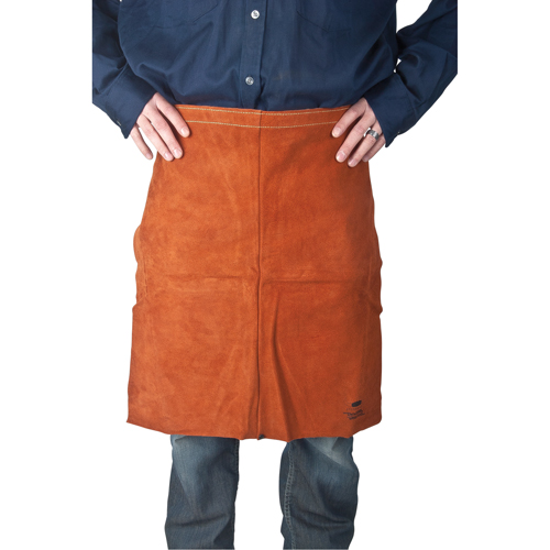 Tablier en cuir, Taille, 24" lo, Lava Brown Meunier Outillage Industriel