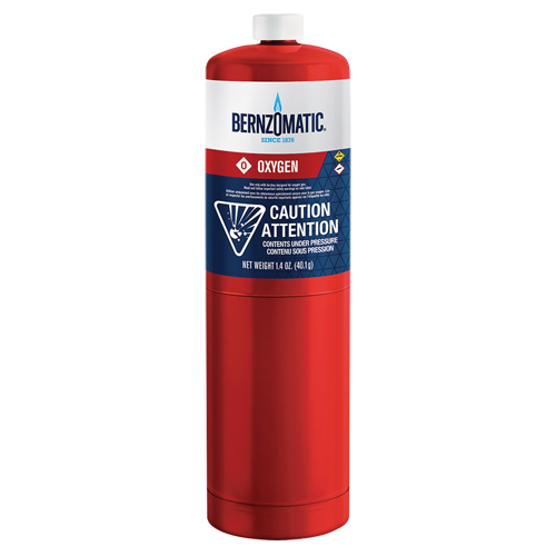 Bouteille d'oxyg&egrave;ne jetable de 1,4 oz, Oxyg&egrave;ne Meunier Outillage Industriel