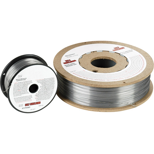 Fils fourr&eacute;s &agrave; autoprotection en d'acier doux, Dia. 0,030", E71TGS, 2 lb Meunier Outillage Industriel
