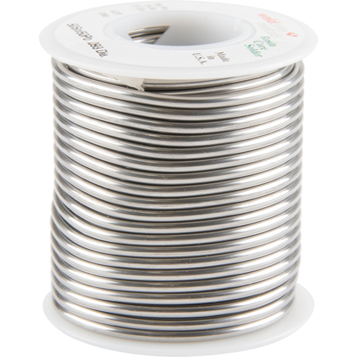 Common Solder, Lead-Based, 50% Tin 50% Lead, Rosin Core, 0.09375" Dia. Meunier Outillage Industriel