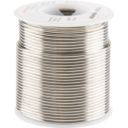 Common Solder, Lead-Free, 95% Tin 5% Antimony, Solid Core, 0.0625" Dia. Meunier Outillage Industriel