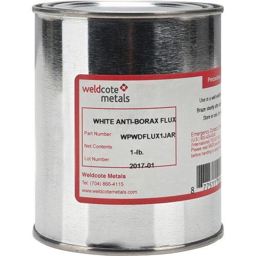 White Antiborax Flux Meunier Outillage Industriel