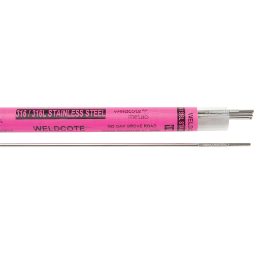 Baguettes pour soudage TIG en longueurs de 36", 1/8", Acier inoxydable Meunier Outillage Industriel
