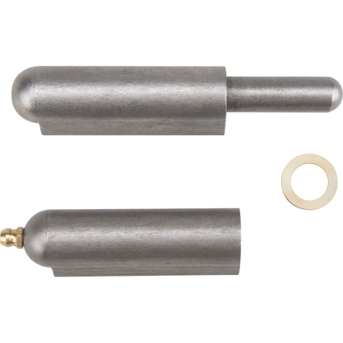 Charni&egrave;re &agrave; souder, 0,787" dia. x 5,906" lo, Acier doux a/goupille fixe en acier Meunier Outillage Industriel