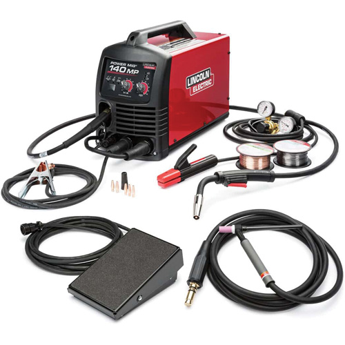 POWER MIG&reg; 140 MP&reg; Multi-Process Welder TIG One-Pak&reg;, 115 V, 1 Ph, 60 Hz Meunier Outillage Industriel