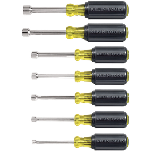 Cushion-Grip Nut Driver Set with 3" Shafts, 7, Non Magnetic, Imperial Meunier Outillage Industriel