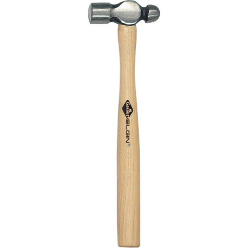Ball Pein Hammer, 12 oz. Head Weight, Wood Handle Meunier Outillage Industriel