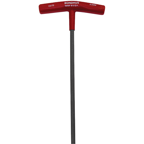 Individual Hex Keys - Metric, Hex End, 3 mm x 7.7" L, T Handle Meunier Outillage Industriel