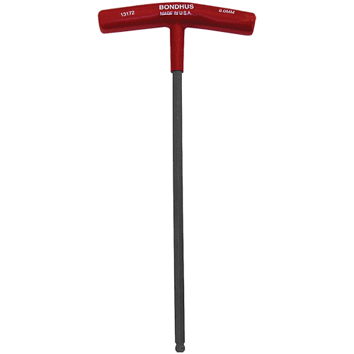 Individual Hex Keys - Metric, Ball End, 8 mm x 11.2" L, T Handle Meunier Outillage Industriel