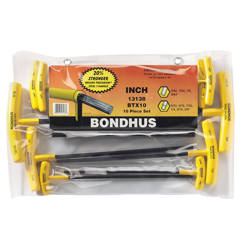 Ball Driver&reg; Hex Keys Set, 10 Pcs., Imperial Meunier Outillage Industriel