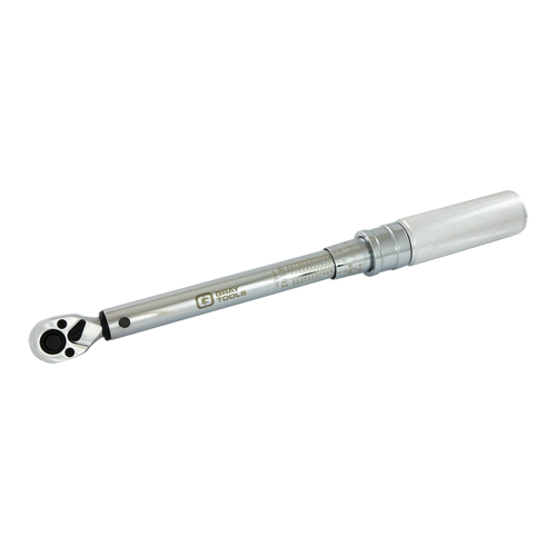 Heavy-Duty Micro-Adjustable Torque Wrench, Click, 1/2" Square Drive, 30 - 250 ft-lbs. Meunier Outillage Industriel