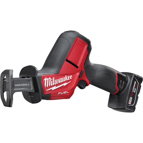 M12 Fuel Hackzall&reg; Reciprocating Saw Kit, 12 V, Lithium-Ion Battery, 0 - 3000 SPM Meunier Outillage Industriel