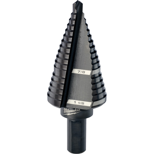 Foret &eacute;tag&eacute; no 9, 7/8" - 1-1/8", Acier rapide Meunier Outillage Industriel