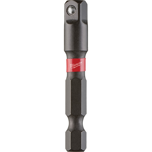 Shockwave Impact Driver Socket Adapter, 1/4" Drive Size, 1/4" Male Size, Ball, 1-7/8" L Meunier Outillage Industriel