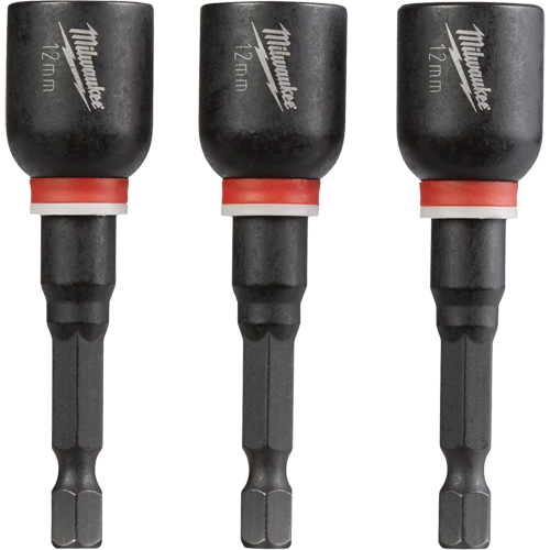 Tourne-&eacute;crou Shockwave Impact Duty, Embout 1/4", Prise 12 mm, 2-9/16" lo, Magn&eacute;tique Meunier Outillage Industriel