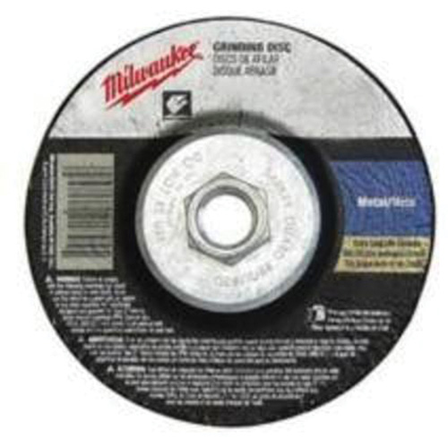 Meule, 4-1/2" x 1/4", Arbre 5/8"-11, Zirconium, Type 27 Meunier Outillage Industriel