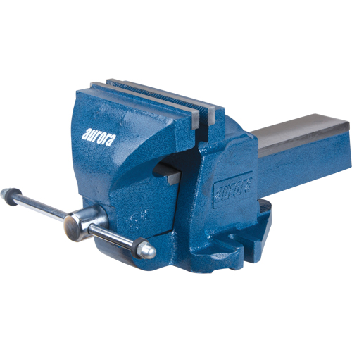 Heavy-Duty Bench Vise, 8" Jaw Width, 4" Throat Depth Meunier Outillage Industriel