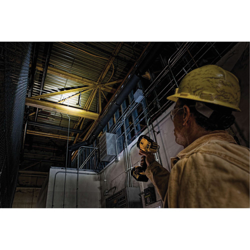 Max Cordless Jobsite Spotlight, LED, 1000 Lumens, Rechargeable Batteries Meunier Outillage Industriel