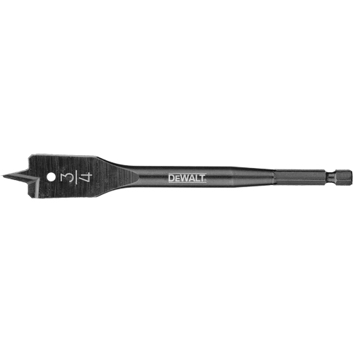 Spade Drill Bit, 3/4" Diameter, 3/4" Shank, 6" Length Meunier Outillage Industriel