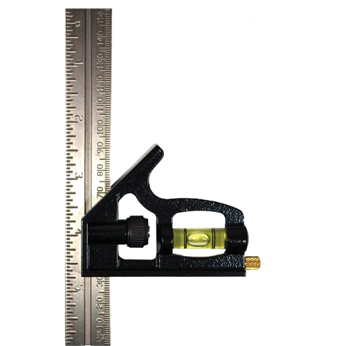 &eacute;querre combin&eacute;e Johnson 406EM, 6'' x 1'' lo, 1/32" Graduations, Acier, Ordinaire Meunier Outillage Industriel