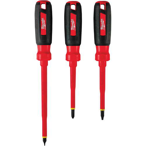 Trousse de tournevis isol&eacute;s, 1000 V, 3 Mcx Meunier Outillage Industriel
