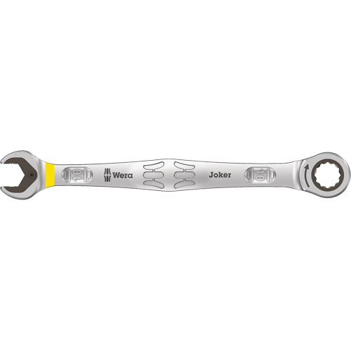Cl&eacute; combin&eacute;e Joker 10 mm, 12 pans, 10 mm, Fini Chrome Meunier Outillage Industriel