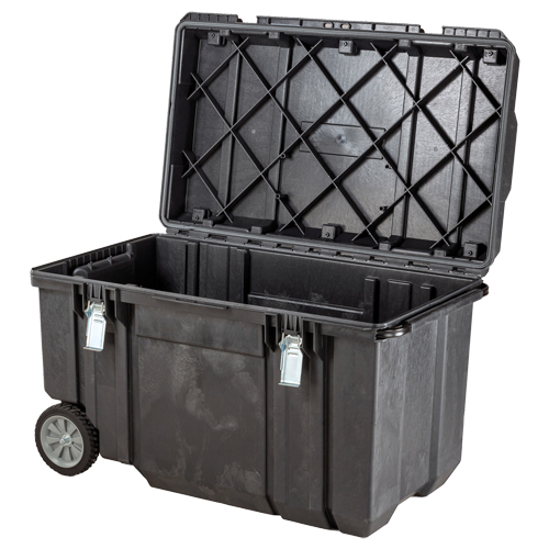 TOUGH CHEST Mobile Storage, 38-29/32" x 23-3/32" x 24-5/16", Black Meunier Outillage Industriel