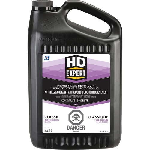 Antigel/liquide de refroidissement concentr&eacute; de s&eacute;rie lourde pour moteur diesel Turbo Power, 3,78 L, Gallon Meunier Outillage Industriel