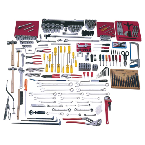 Ensemble interm&eacute;diaire complet, 225 morceaux Meunier Outillage Industriel