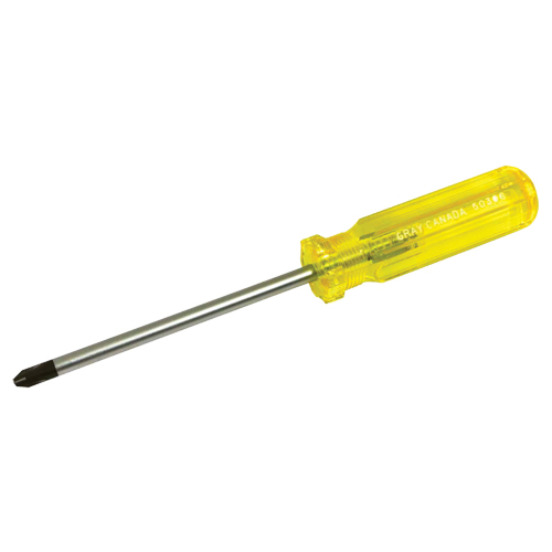 Tournevis Phillips, #3, 10" l, Prise Plastique Meunier Outillage Industriel