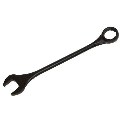 Cl&eacute; mixte, 12 pans, 3-1/16", Fini Oxyde noir Meunier Outillage Industriel