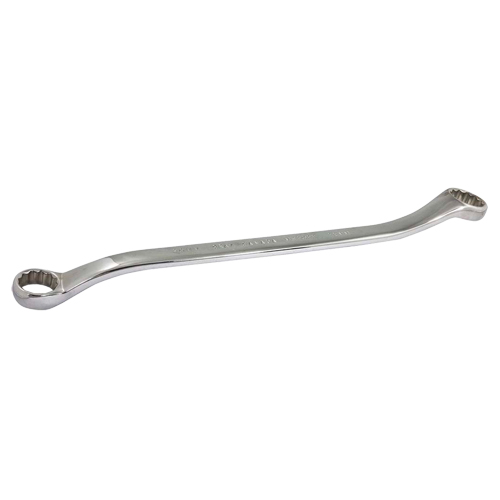 Box End Wrench, 12 Point, 20 mm x 22 mm, 15° Offset, Chrome Finish Meunier Outillage Industriel