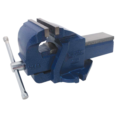 Ductile Iron Mechanics Bench Vise, 4-1/2" Jaw Width, 2-3/5" Throat Depth Meunier Outillage Industriel
