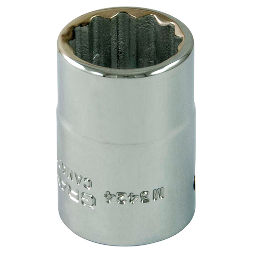 Douille, 24 mm, Prise 3/4", 12 pans Meunier Outillage Industriel