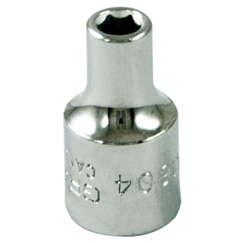 Douille, 4 mm, Prise 1/4", 6 pans Meunier Outillage Industriel