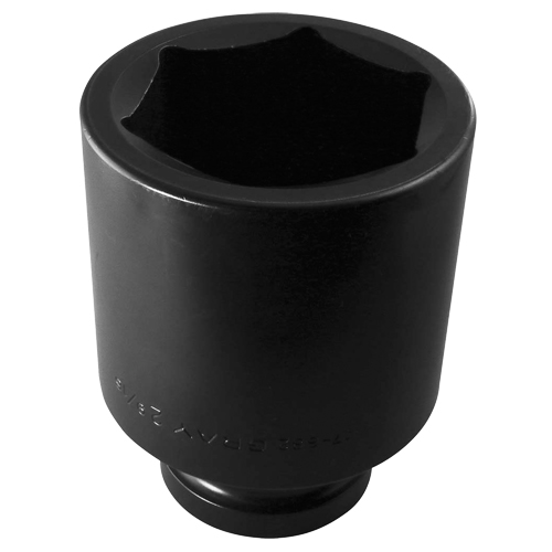 Socket, Impact, 2-9/16", 1" Drive, 6 Points Meunier Outillage Industriel