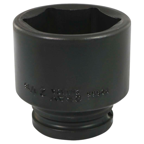 Socket, Impact, 17 mm, 3/4" Drive, 6 Points Meunier Outillage Industriel