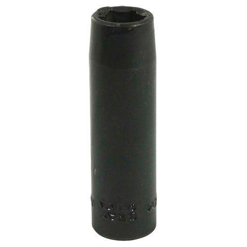 Socket, Impact, 7/16", 3/8" Drive, 6 Points, Deep Meunier Outillage Industriel