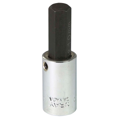 Douille &agrave; embout, 10 mm x 2-1/5" lo, Prise 3/8" Meunier Outillage Industriel