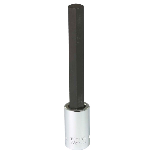 Extra Long Bit  Socket, 10 mm x 4" L, 3/8" Drive Meunier Outillage Industriel