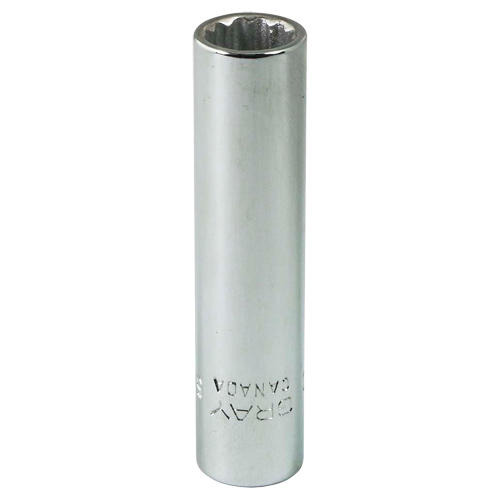 Douille, 5/16", Prise 1/4", 12 pans Meunier Outillage Industriel