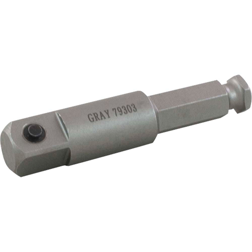 Rallonge hexagonale m&acirc;le, Prise 1/2", 2-1/5" lo Meunier Outillage Industriel