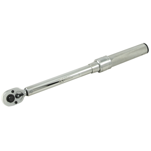 Cl&eacute; dynamom&eacute;trique, &agrave; cliquer, Entraînement 3/8" carr&eacute;, 30 - 250 lb-po Meunier Outillage Industriel