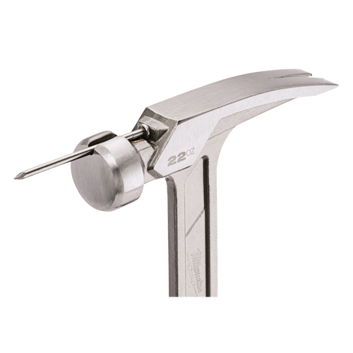 Smooth Face Framing Hammer, 22 oz., Solid Steel Handle, 15" L Meunier Outillage Industriel