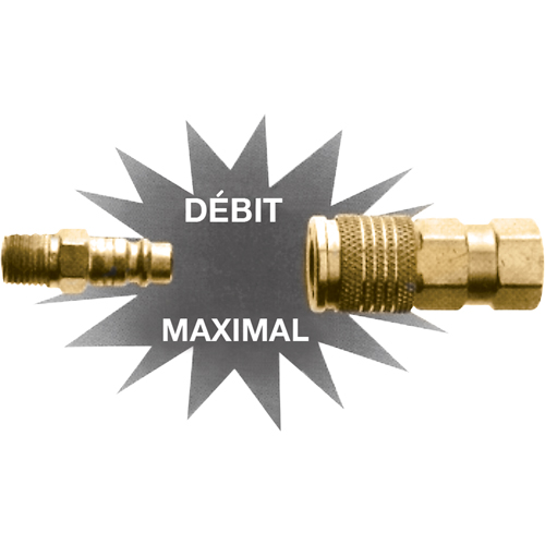 Abouts interchangeables Ultraflo, 1/4" Meunier Outillage Industriel