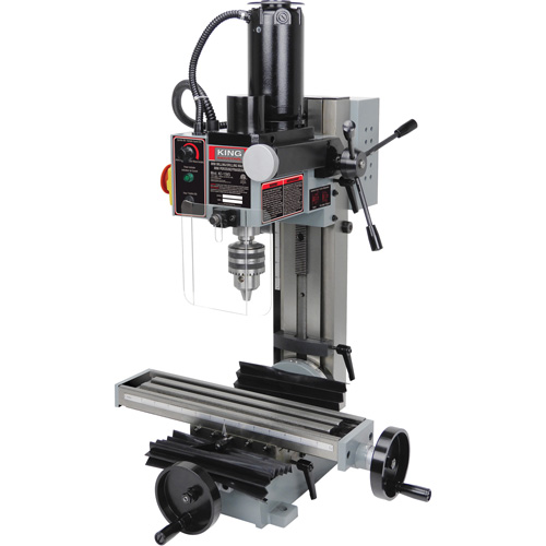 Mini Milling & Drilling Machine, 2 Speeds, 1/2" Drilling Capacity Meunier Outillage Industriel
