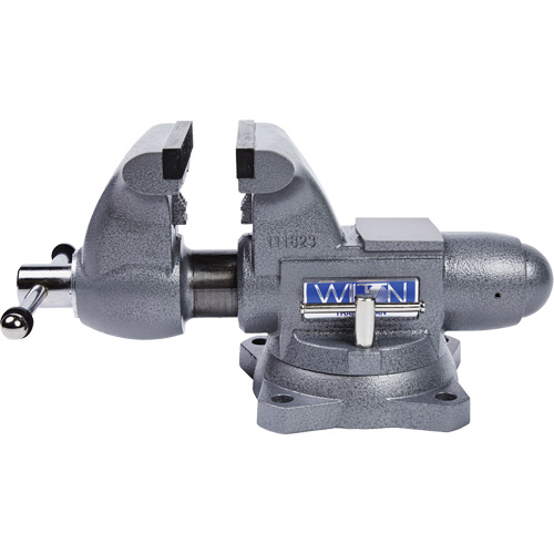 &eacute;tau pour ouvriers, Largeur des m&acirc;choires 6-1/2", Profondeur de la gorge 4-1/4" Meunier Outillage Industriel